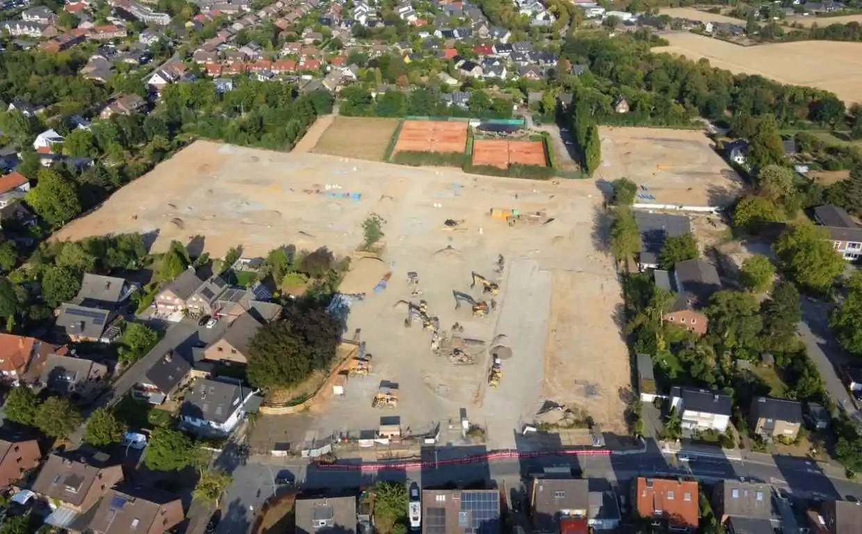 Die Erschließung des Neubaugebiets Jahnplatz 