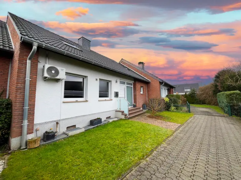 Reihe mit Einfamilienhäusern in Kamp-Lintfort