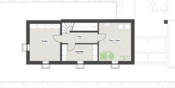 Grundriss Keller - Modernes Neubau-Einfamilienhaus nach Ihren Wünschen in Toplage von Vluyn