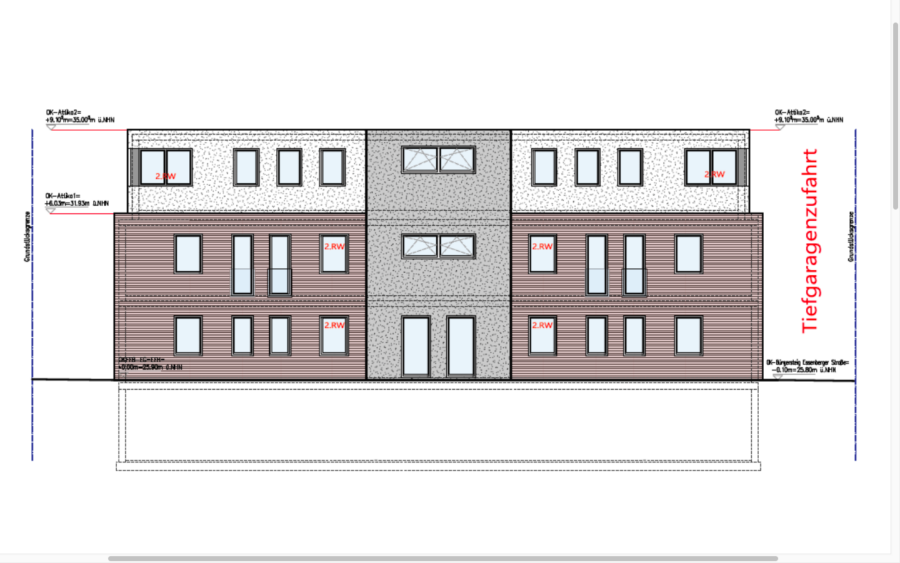 Neubauprojekt in einem Mittelzentrum am Niederrhein – Ruhrgebietsspeckgürtel – unmittelbare Düsseldorf-Nähe, 47441 Moers, Mehrfamilienhaus