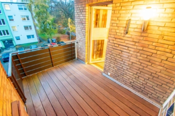 Balkon - Attraktive 3-Zimmer Wohnung in ruhiger Lage von Rheinkamp