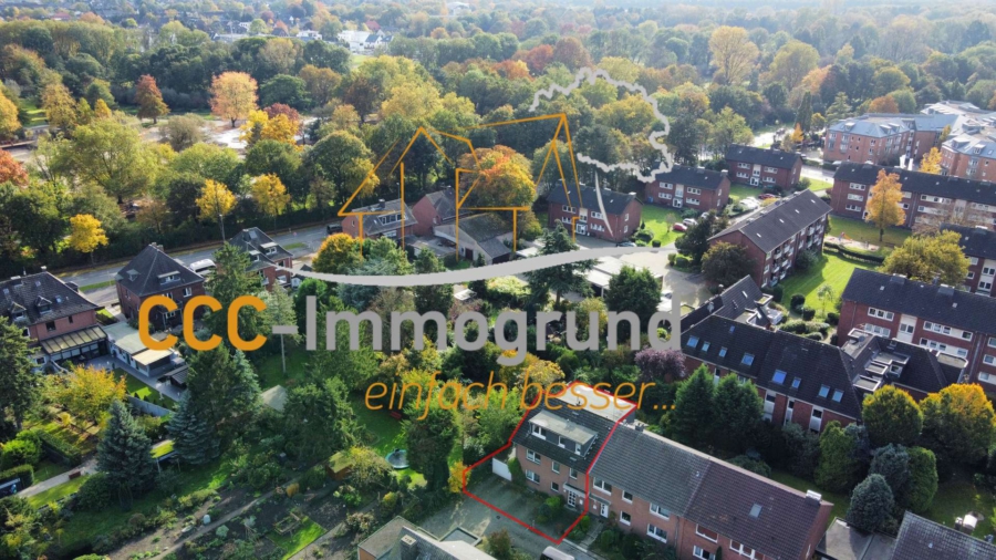 Wohnen am Schlosspark: Gepflegte Eigentumswohnung direkt am Zentrum, 47441 Moers, Dachgeschosswohnung