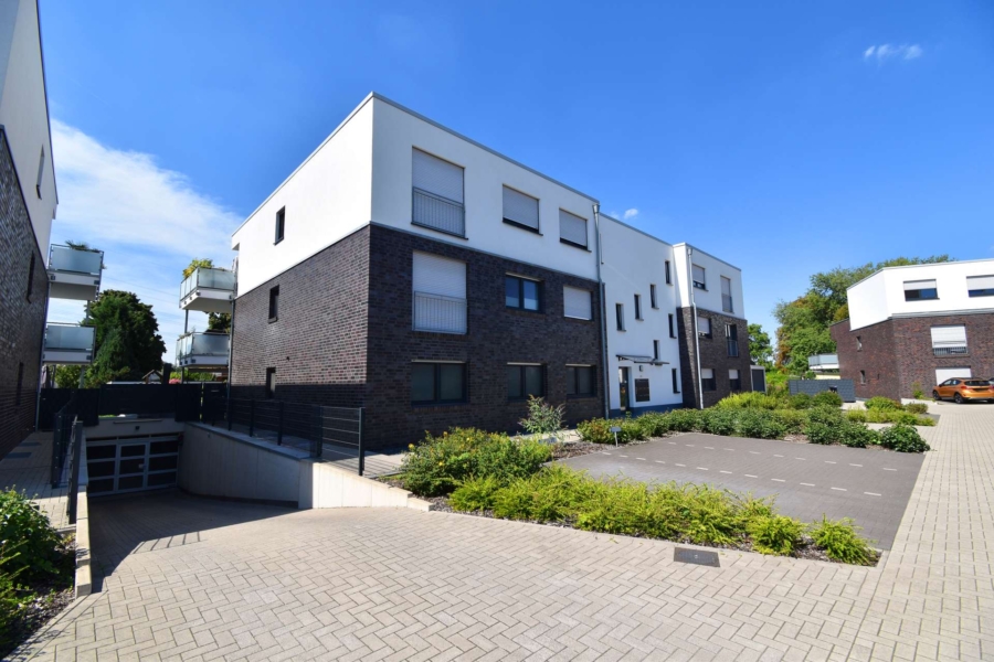 Energieklasse A+ und barrierearm: Stilvolle, neuwertige Erdgeschosswohnung mit 3 Zimmern, 47239 Rumeln-Kaldenhausen, Erdgeschosswohnung