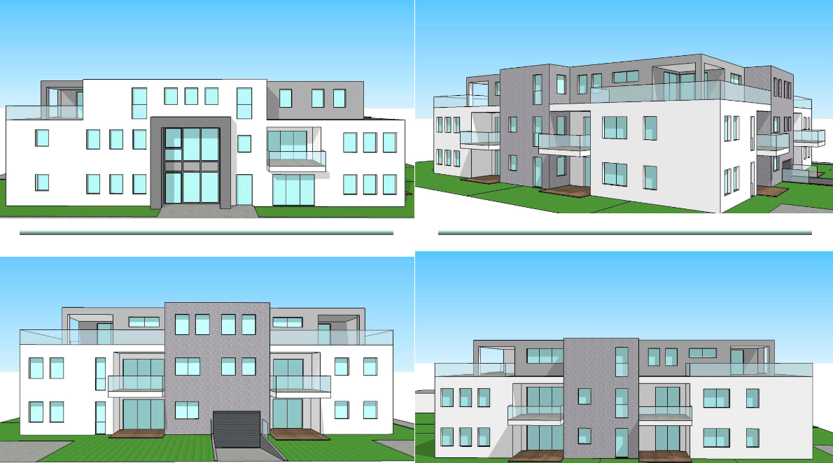 Ansicht 1 - Neubau: Barrierearme Erdgeschosswohnung in beliebter Lage von Moers-Kapellen