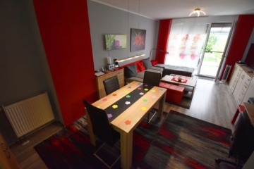 Wohnzimmer - Neuwertiges & modernes Reihenendhaus in attraktiver Niederberg-Lage