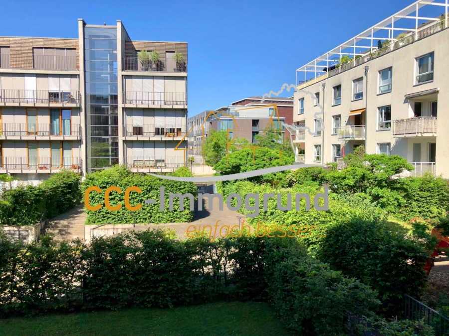 Wohnen auf höchstem Niveau: Luxuriöse & barrierefreie Wohnung in Toplage des Innenhafens, 47051 Duisburg, Etagenwohnung
