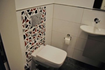 Gäste-WC - Neuwertige und moderne Maisonette-Wohnung im EG+Souterrain in beliebter Lage von Neukirchen-Vluyn