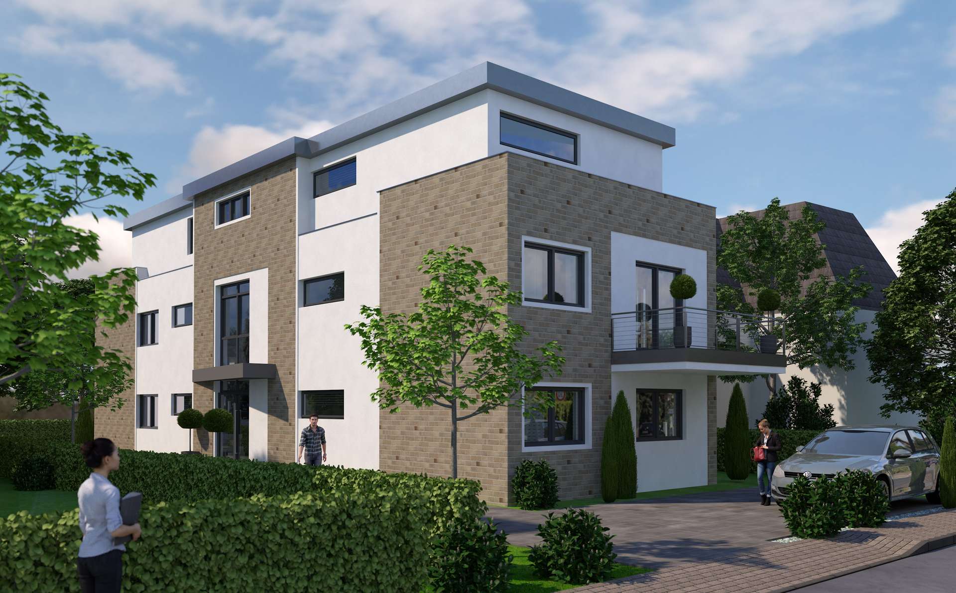 MFH VA2 - Neue Eigentumswohnung (1. OG) in begehrter Lage von Moers-Asberg