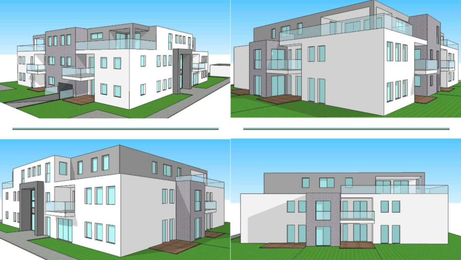 Neubau: Barrierearme Erdgeschosswohnung in beliebter Lage von Moers-Kapellen, 47447 Moers, Erdgeschosswohnung