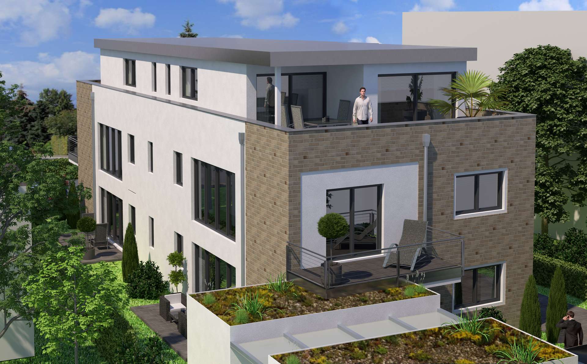 MFH Moers RA2 - Neue, barrierefreie Erdgeschosswohnung in begehrter Lage von Moers-Asberg