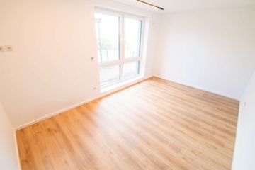 Schlafzimmer - Architektonisches Highlight: Barrierearme Erdgeschosswohnung mit Terrasse in naturnaher Umgebung