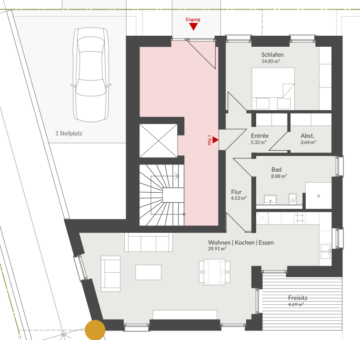 GWB Schule 1 EG - Exklusive barrierearme Neubau-Eigentumswohnungen in unmittelbarer Nähe zum Vluyner Zentrum